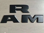 1500 2500 3500 Tailgate Black Letters Nameplate Emblem - Set Mopar Oem. Fixed Price $88.89.