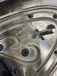 New Oem 2018-2023 Ford F-150 Front Grill 11" Emblem Chrome Blue W/ Camera Hole. Fixed Price $47.00.