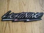 1999 -2004 Ford F150 Lightning Fender Emblem XL3Z-16720-AA. Fixed Price $24.99.