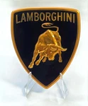 Original Lamborghini-front Hood Emblem Brand New-oem 4T0853745A. Fixed Price $294.00.