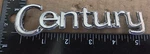 Buick Century Circa '73 Metal Emblem 9657757 5897). Fixed Price $7.00.