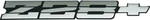 1983-84 Camaro Z28 Rear Panel Emblem Tri-color Charcoal. Fixed Price $78.72.
