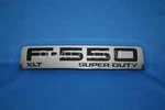 F550 Xlt Superduty Emblem Brand New Oem Ford F-550 2008-2010 8C3Z-16720-U. Fixed Price $79.00.