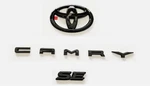 New 3PS 2018-2023 Toyota Camry Se Gloss Black Emblem Overlay Kit PT948-03191-02. Fixed Price $29.99.