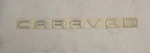 New Oem Gray Dodge "caravan" Nameplate Emblem Letter Kit Badge 0HS31SA1. Fixed Price $13.59.