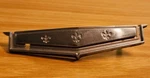 1966 Chevrolet Caprice Glovebox Emblem As Removed - P/n 4547879 One Pin. Fixed Price $9.99.