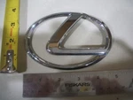 Lexus Chrome Emblem Oval Oem Original Used Bagde Genuine. Fixed Price $11.99.