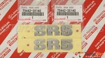 Toyota 4RUNNER 2003-2009 SR5 Front Door Side Emblem Set Of Genuine 75442-35140. Fixed Price $84.69.