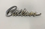 Olds Mobile Cutlass Script Emblem 5 Inch Long Metal 8727372. Fixed Price $14.99.