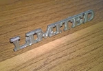 Original Buick Electra Limited Emblem # 9621135 Vintage Metal Gm Oem 70S. Fixed Price $6.50.