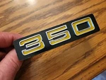 Nos 1973 74 Chevy CK/10 20 30 Truck 350 Grille Emblem Oem 328612 Gm Blazer. Fixed Price $65.00.
