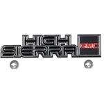 1981-87 Sierra; "high Gmc" Dash Emblem; With Hardware; Licensed. Fixed Price $38.99.