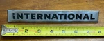 International Scout Pickup Truck 1973-75 Badge Emblem 8"L X 1.1"H Oem 2754244-R1. Fixed Price $99.99.