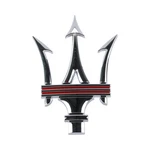 Genuine Maserati Quattroporte Ghibli Front Grille Gts Trident Emblem 670030864. Fixed Price $186.53.