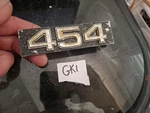 Vintage 1976 77 78 79 Chevrolet / Gmc Truck 454 Grille Emblem Oem 343992. Fixed Price $34.99.