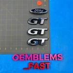 1994-2004 Ford Mustang Gt Oem Factory Chrome Side Fender Rear Trunk Emblem Set. Fixed Price $29.99.