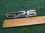 00 01 02 Mazda 626 Rear Lid Emblem Logo Badge Sign Symbol Oem Name Plate 2S5. Fixed Price $15.99.