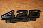 Nos 1966-1967 Dodge Plymouth Charger 426 Hemi Fender Emblem 2582344. Fixed Price $104.99.