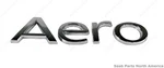 Genuine Saab Rear Emblem Aero For 2004-2007 9-3 12804322-AA. Fixed Price $23.64.