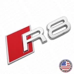 Audi R8 Oem Chrome Rear Letter Trunk Nameplate Emblem Badge Sport Sline. Fixed Price $24.99.