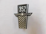 Nos Oem Ford 1965 Galaxie 500 Fender Emblem Ornament (1) 352 Ci. Fixed Price $129.00.