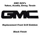 Full Replacement Aluminum Gmc Grille Emblem Yukon , Sierra Envoy Acadia New. Fixed Price $115.00.