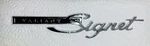 1965 Plymouth Valiant Signet Fender Emblem Made In Usa. Fixed Price $72.95.