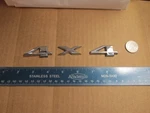 2005-2016 Jeep 4X4 Emblem Numbers These Are Factory. Fixed Price $12.00.