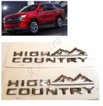2PCS Chrome High Country Emblem Fit 2021+ Chevrolet Tahoe Suburban 84719528. Fixed Price $44.84.