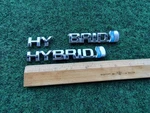 10-15 Toyota Prius Hybrid Fender Emblem Nameplate Badge (2) 75374-47051 5S3. Fixed Price $28.99.
