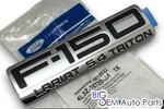New Oem 2004 2008 Ford F-150 Lariat 5.4 Triton Chrome Nameplate Fender Emblem. Fixed Price $28.24.