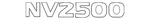 Genuine Nissan Rear Door Emblem "NV2500" 93490-1PA2A. Fixed Price $38.28.