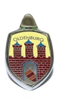 Emblem Front Hood Badge Base Crest Coat Arms Oldenburg Vw Bug Beetle 1951-1963. Fixed Price $54.99.