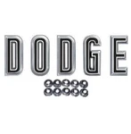 Chrome Hood Letters For 1967 Dodge Charger Coronet B-body. Fixed Price $137.88.
