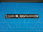Cadillac Ht 4100 Digital Fuel Injection Emblem Badge 1623452 Oem Vintage Metal. Fixed Price $31.99.