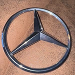 A0008171016 Used Genuine Mercedes-benz Grille Star Emblem. Good Condition!. Fixed Price $35.00.