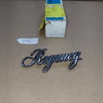 Vintage Oldsmobile Regency Emblem Script Letters 9621115. Fixed Price $25.00.