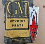 Nos 1958 Oldsmobile Quarter Panel / Rear Door Emblem Original Gm Badge 88 98. Fixed Price $135.00.
