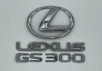 2006 Lexus GS300 Chrome Rear Trunk Emblem Logo Badge Nameplate. Fixed Price $31.99.