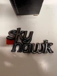 Nos Gm Buick Sky Hawk '75-'80 Chrome Badge Emblem 20048860. Fixed Price $37.79.