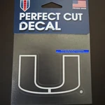 Miami Hurricanes Go White Decal Sticker University Ncaa Quality. Fixed Price $14.39.