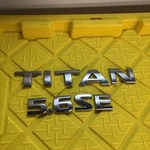 2004 - 2015 Nissan Titan 5.6 Se Chrome Rear Tailgate Emblem Logo Badge. Fixed Price $24.99.