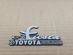 Fiesta Toyota Lawton Oklahoma Car Dealership Emblem Badge Logo Name. Fixed Price $19.99.