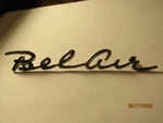 Vintage 1958 Chevrolet Belair Rear Quarter Panel Script Emblem 3748690 Oem. Fixed Price $29.99.