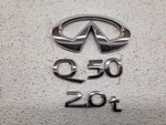 16-19 Infiniti 'Q50 2.0T' Trunk/fender Emblems Oem 84890-4GZ0A. Fixed Price $54.99.