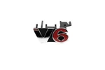 Volkswagen Golf R32 Front Grille V6 Badge Emblem Genuine 1J6853679EGQF. Fixed Price $54.43.