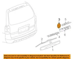Gm Oem 05-07 Terraza Lift Gate Exterior Trim-emblem 15259668. Fixed Price $57.29.