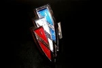 1970 Buick Skylark Custom Nos Front Center Grille Emblem Ornament Tri-shield. Fixed Price $99.98.