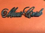 Vintage Gm Monte Carlo Emblem #01904 Automobile Chevrolet. Fixed Price $12.99.
