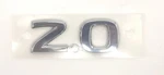 New Oem 2.0 Chrome Trunk Lid Emblem 84896ZJ60A For Nissan Sentra 2009-2012. Fixed Price $30.25.